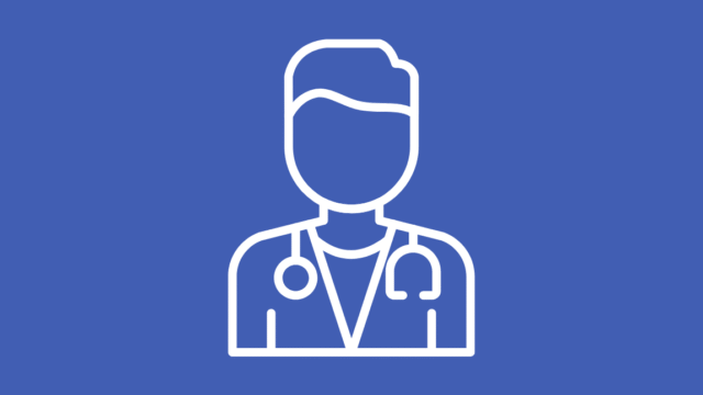 Male doctor icon for listing